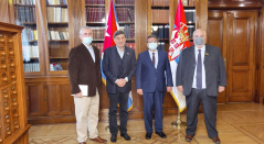 24. mart 2021. Narodni poslanici i ambasador Kube u Srbiji